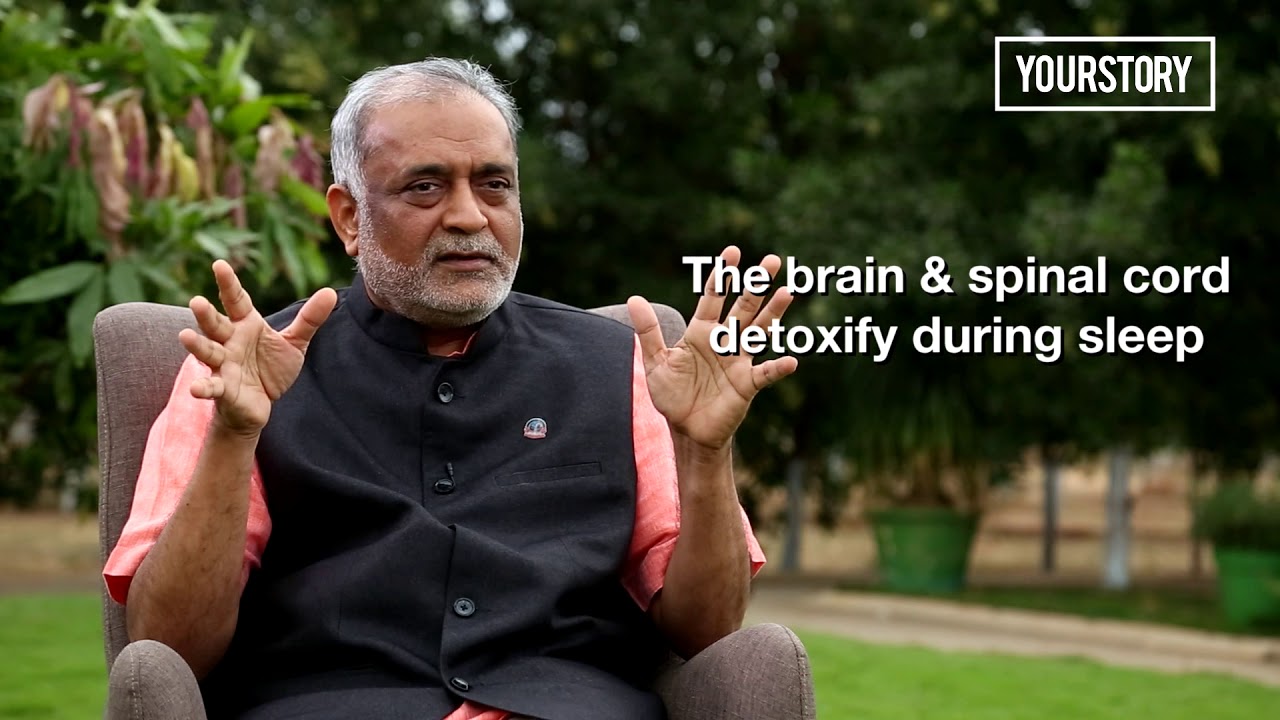 daaji speaking the role of sleeping and productivity