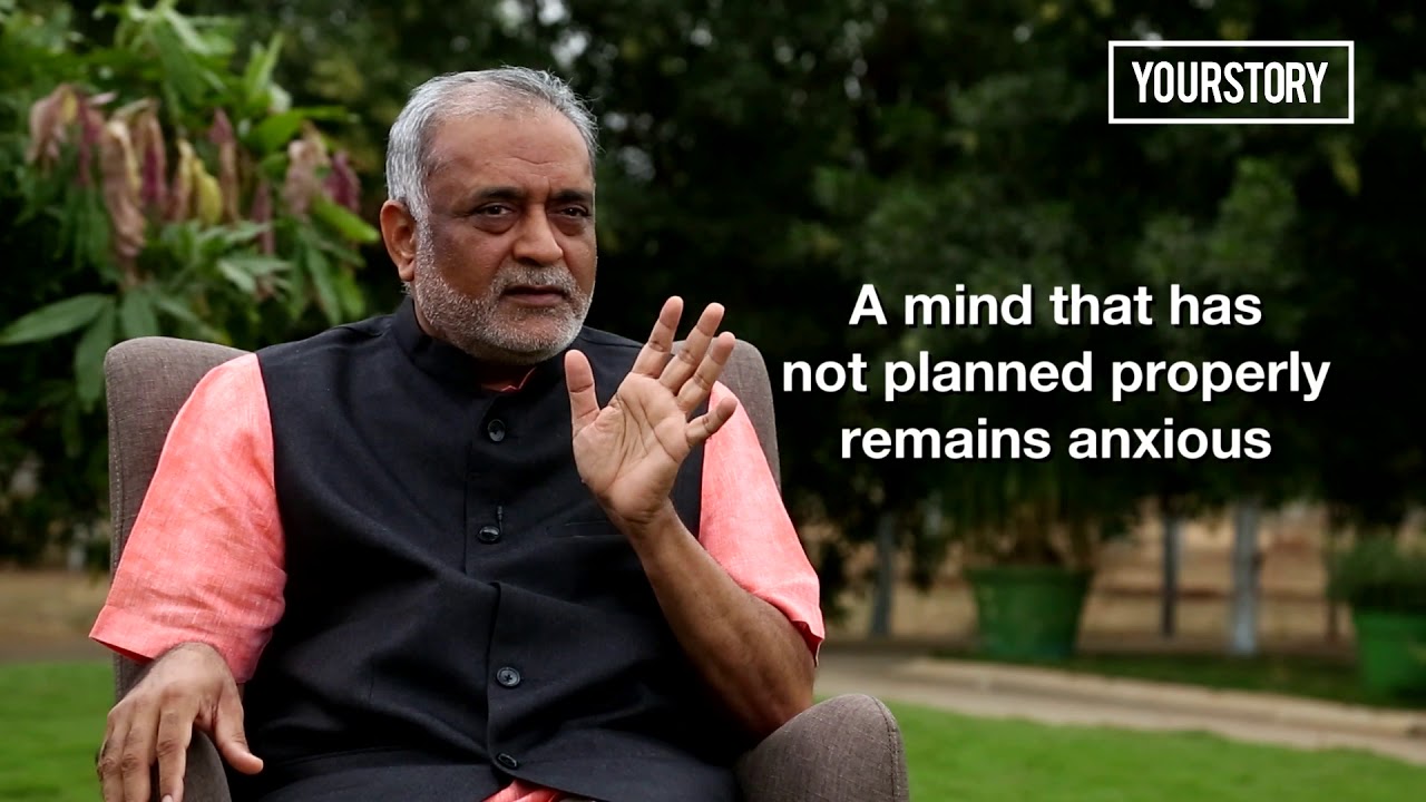 daaji speaking about anxious minds